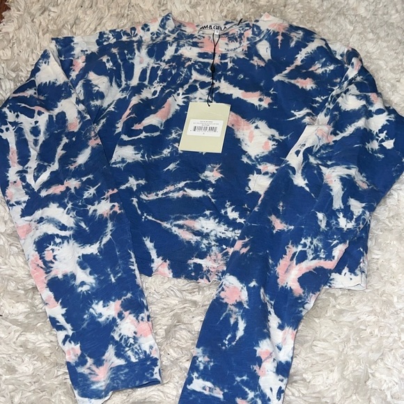 Johnny Was Tops - NWT Pam&Gela tie dye tee